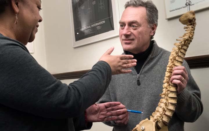 chiropractic consultation numbness legs NYC