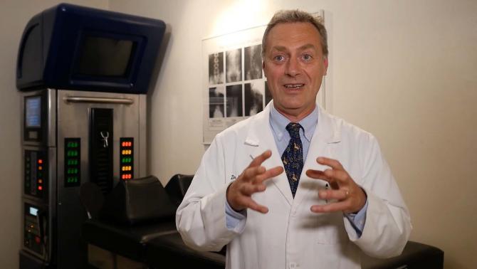 Dr. Eingorn discusses th difference between a slipped disc and a herniated disc